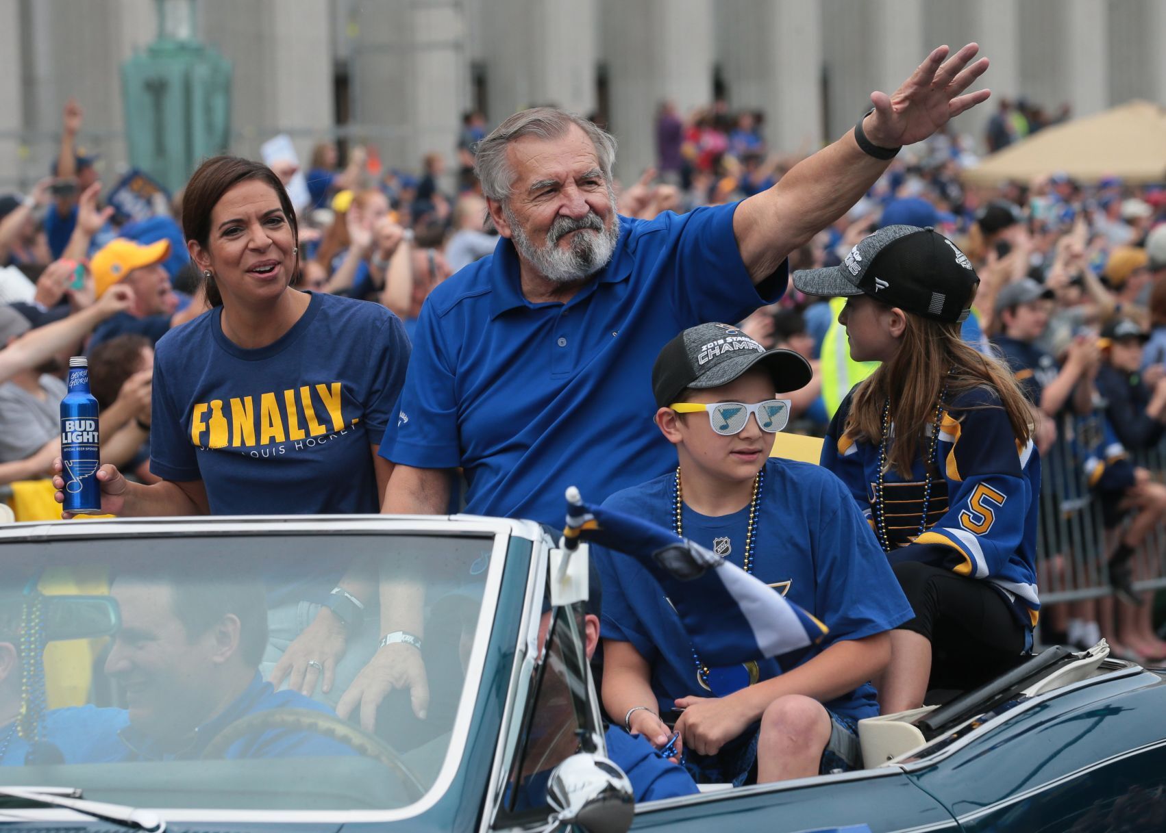 Scenes from Blues Stanley Victory Parade